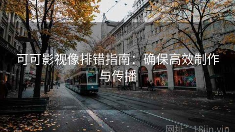 可可影视像排错指南：确保高效制作与传播