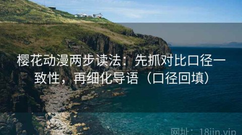 樱花动漫两步读法：先抓对比口径一致性，再细化导语（口径回填）