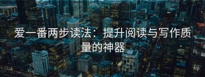 爱一番两步读法：提升阅读与写作质量的神器