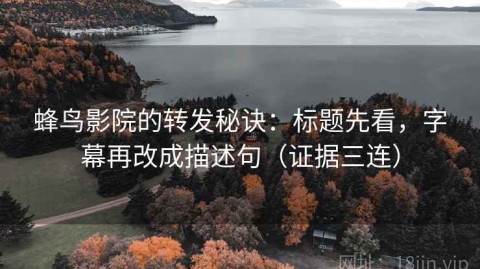 蜂鸟影院的转发秘诀：标题先看，字幕再改成描述句（证据三连）