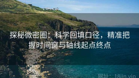 探秘微密圈：科学回填口径，精准把握时间窗与轴线起点终点